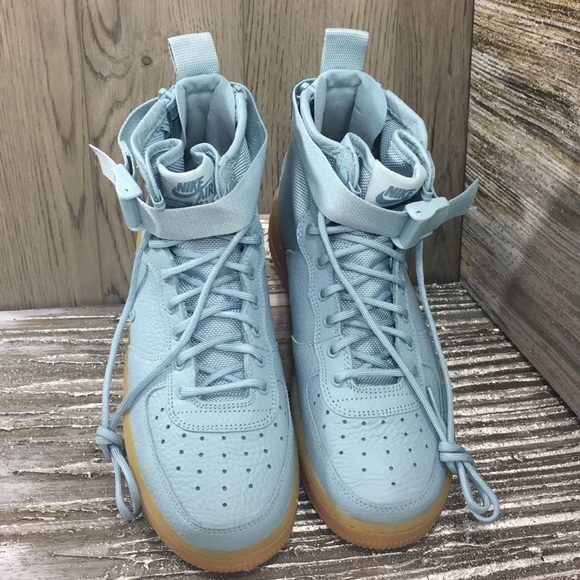 NIKE SF AF1 MID (GS) ocean bliss/ocean bliss - Picture 3 of 8